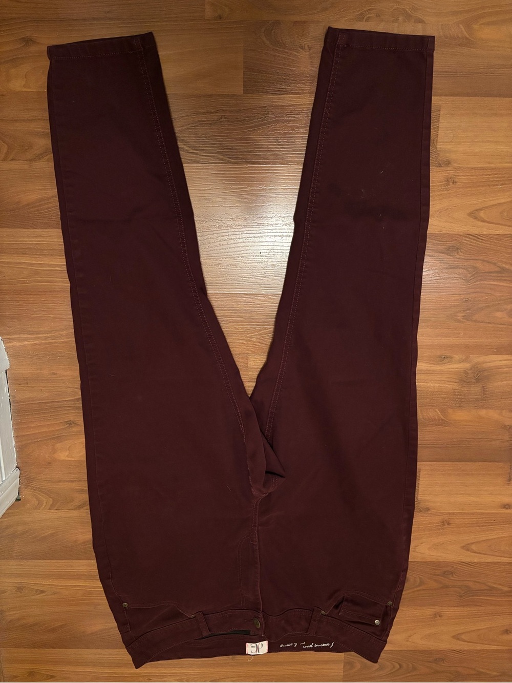 Penningtons Deep Burgundy Slim Chinos